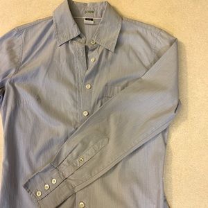 J. Crew Striped Button Down XS Slim Fit